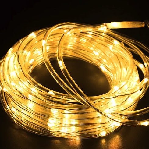 33FT LED Rope Lights - 100 LED Waterproof String Lights for Outdoor & Indoor - Hippopotamus Barn