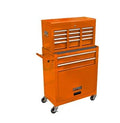 8 - Drawer Rolling Tool Chest with Wheels & Locking Drawers – Orange | 42.8" Steel Tool Cabinet - Hippopotamus Barn