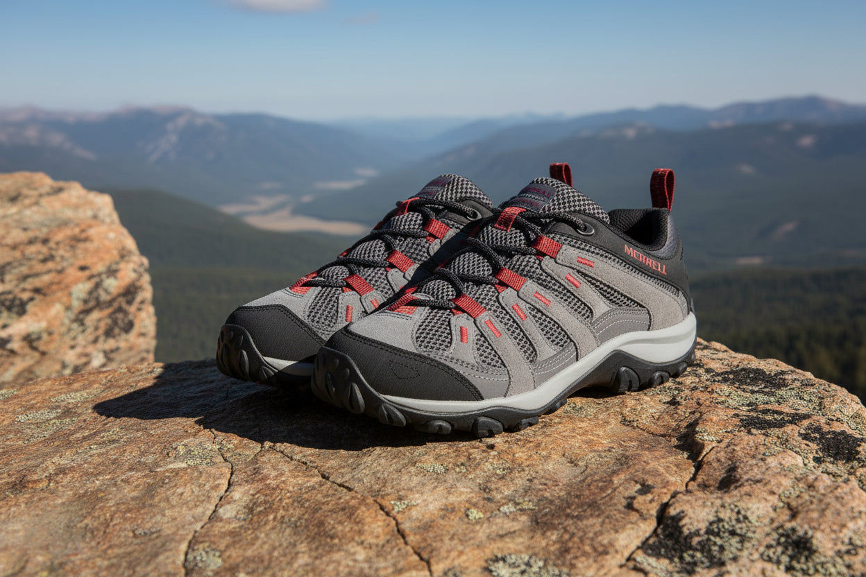 Merrell Mens Alverstone 2 Hiking Shoe Granite/DAHL 8