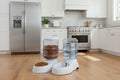 Automatic Gravity Pet Feeder and Waterer Set | 3 - Gallon Extra - Large Capacity - Hippopotamus Barn