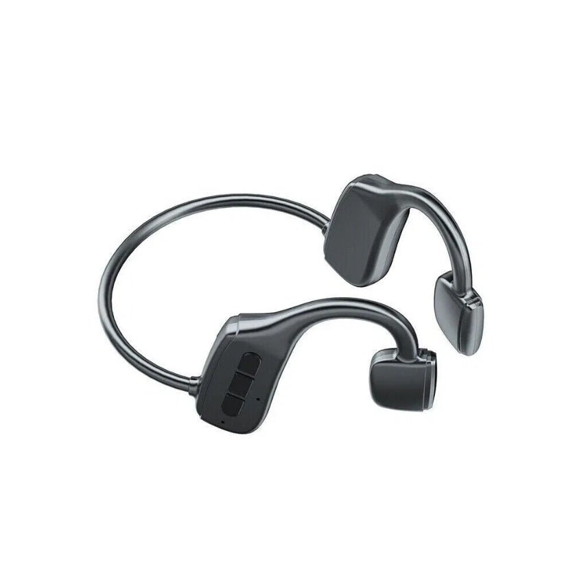 Bone Conduction Headphones - Bluetooth 5.1 Wireless Open - Ear Headset for Sports & Running - Hippopotamus Barn