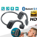 Bone Conduction Headphones - Bluetooth 5.1 Wireless Open - Ear Headset for Sports & Running - Hippopotamus Barn