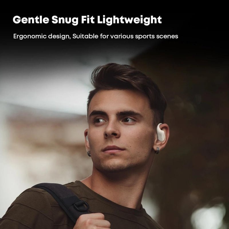 Bone Conduction Wireless Earbuds - Mini TWS Bluetooth Sport Headphones with Open - Ear Design - Hippopotamus Barn