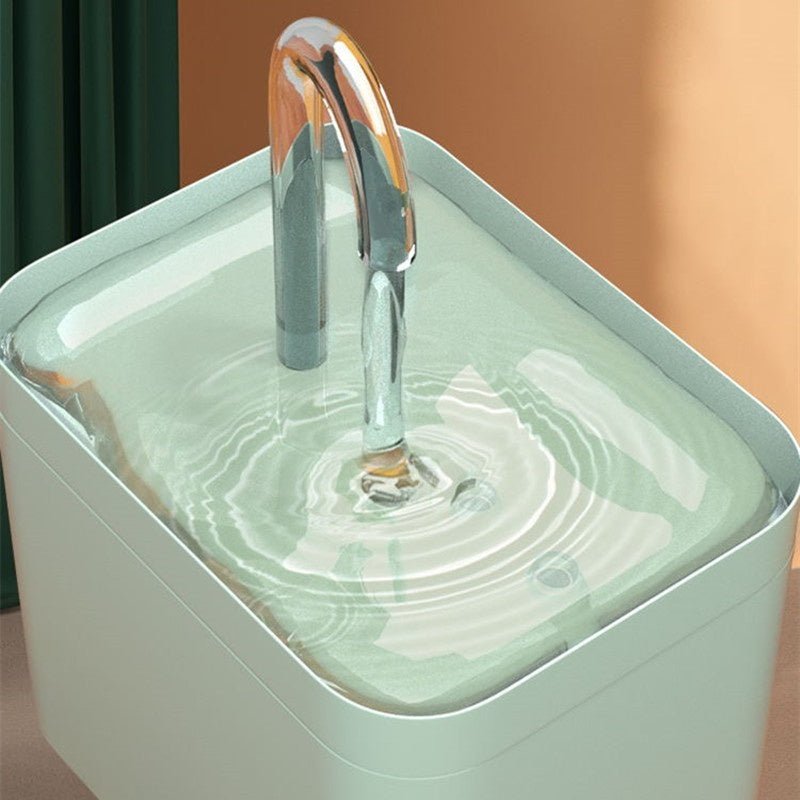 Cat Water Fountain – Silent Automatic Circulation Pet Dispenser - Hippopotamus Barn
