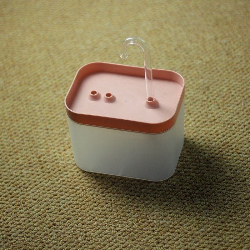 Cat Water Fountain – Silent Automatic Circulation Pet Dispenser - Hippopotamus Barn