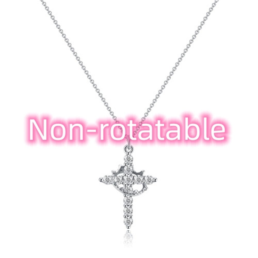 Crown & Pendant Necklace – Gold, Silver & Rose Gold | Unisex Fashion Jewelry - Hippopotamus Barn