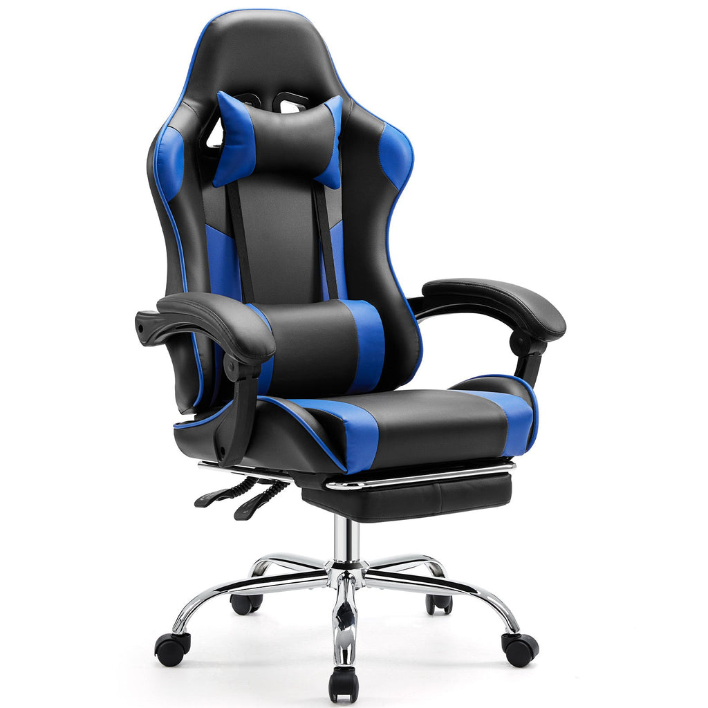 Ergonomic Gaming Chair with Lumbar Support - High Back Office Chair - Hippopotamus Barn