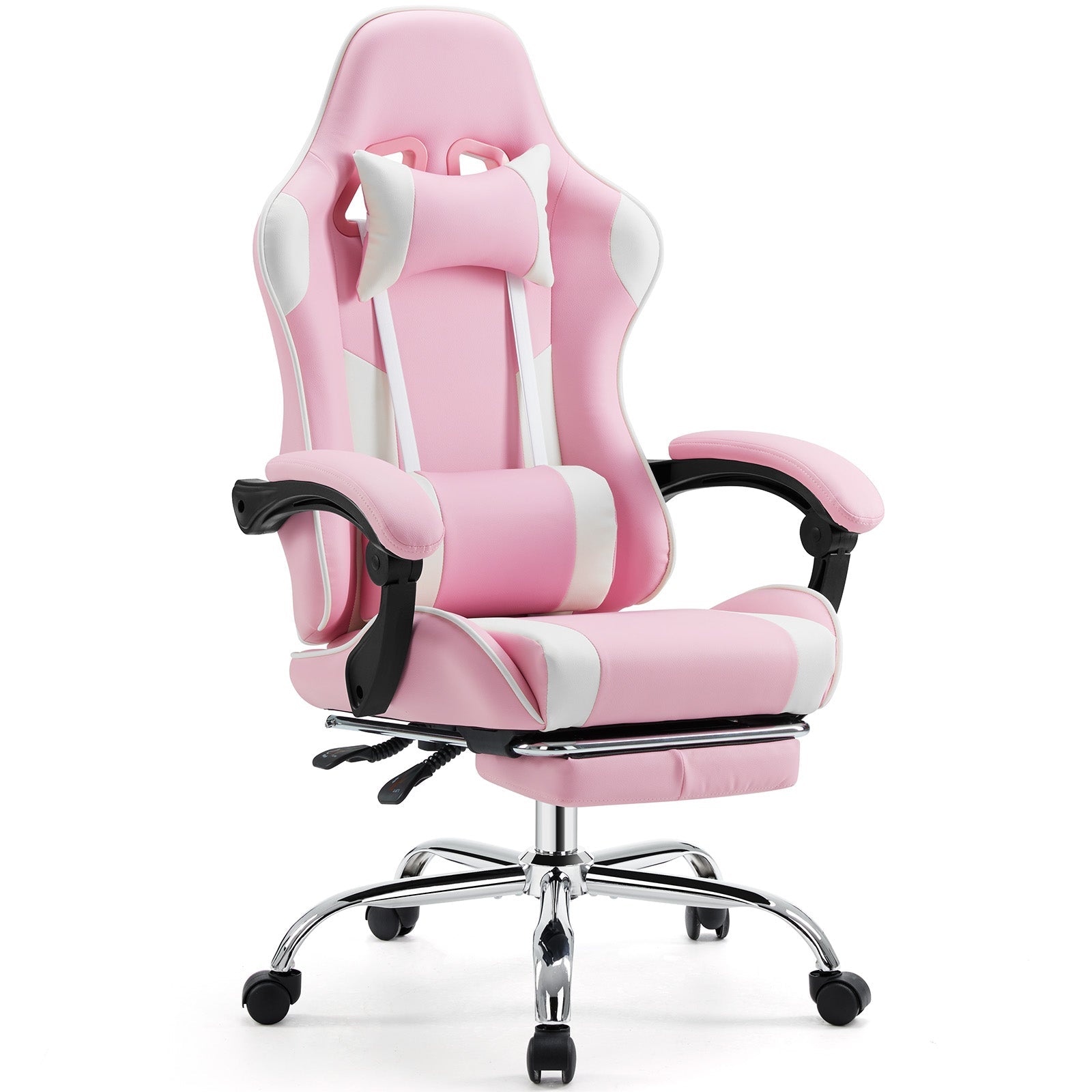 Ergonomic Gaming Chair with Lumbar Support - High Back Office Chair - Hippopotamus Barn