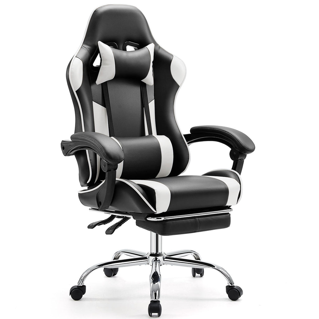 Ergonomic Gaming Chair with Lumbar Support - High Back Office Chair - Hippopotamus Barn