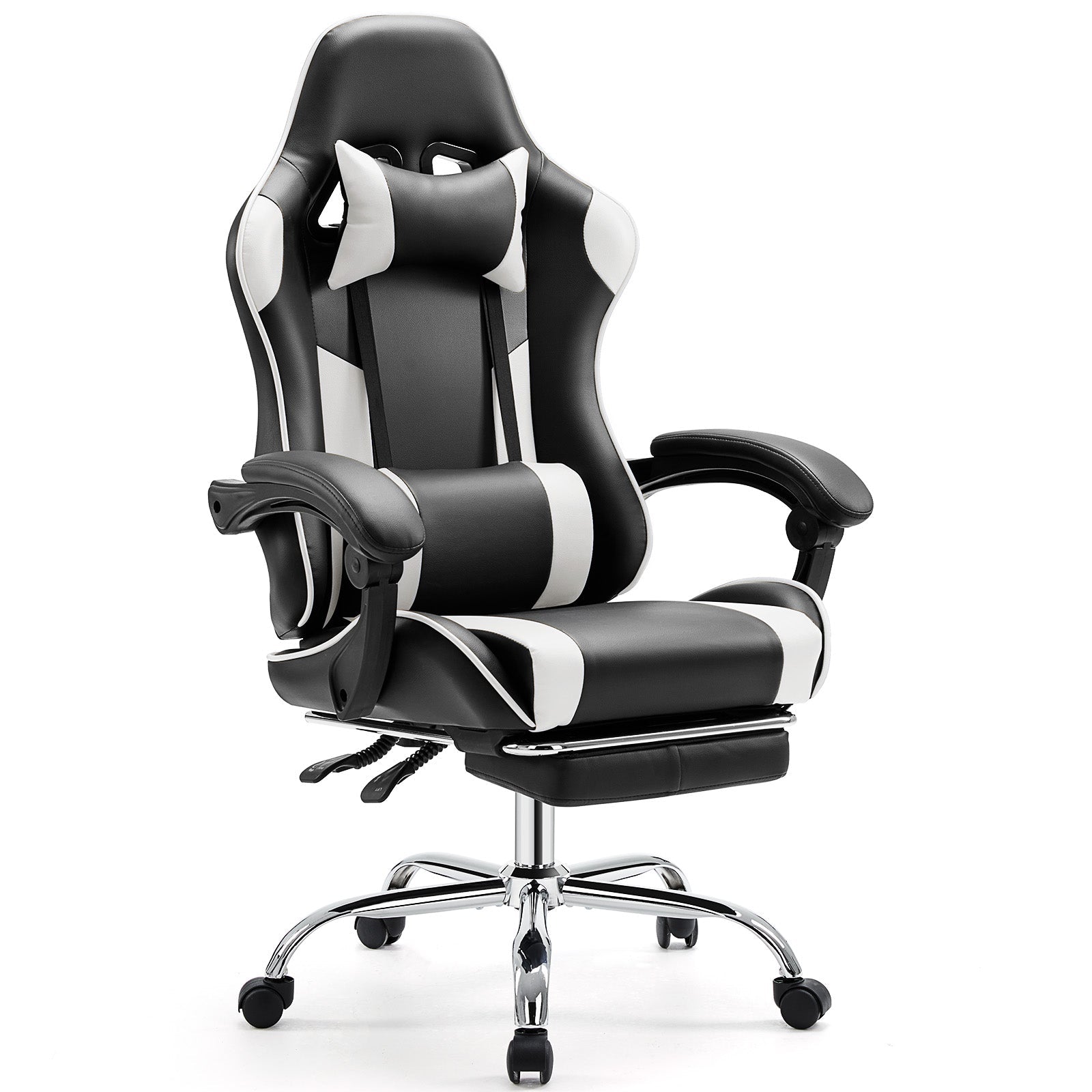 Ergonomic Gaming Chair with Lumbar Support - High Back Office Chair - Hippopotamus Barn