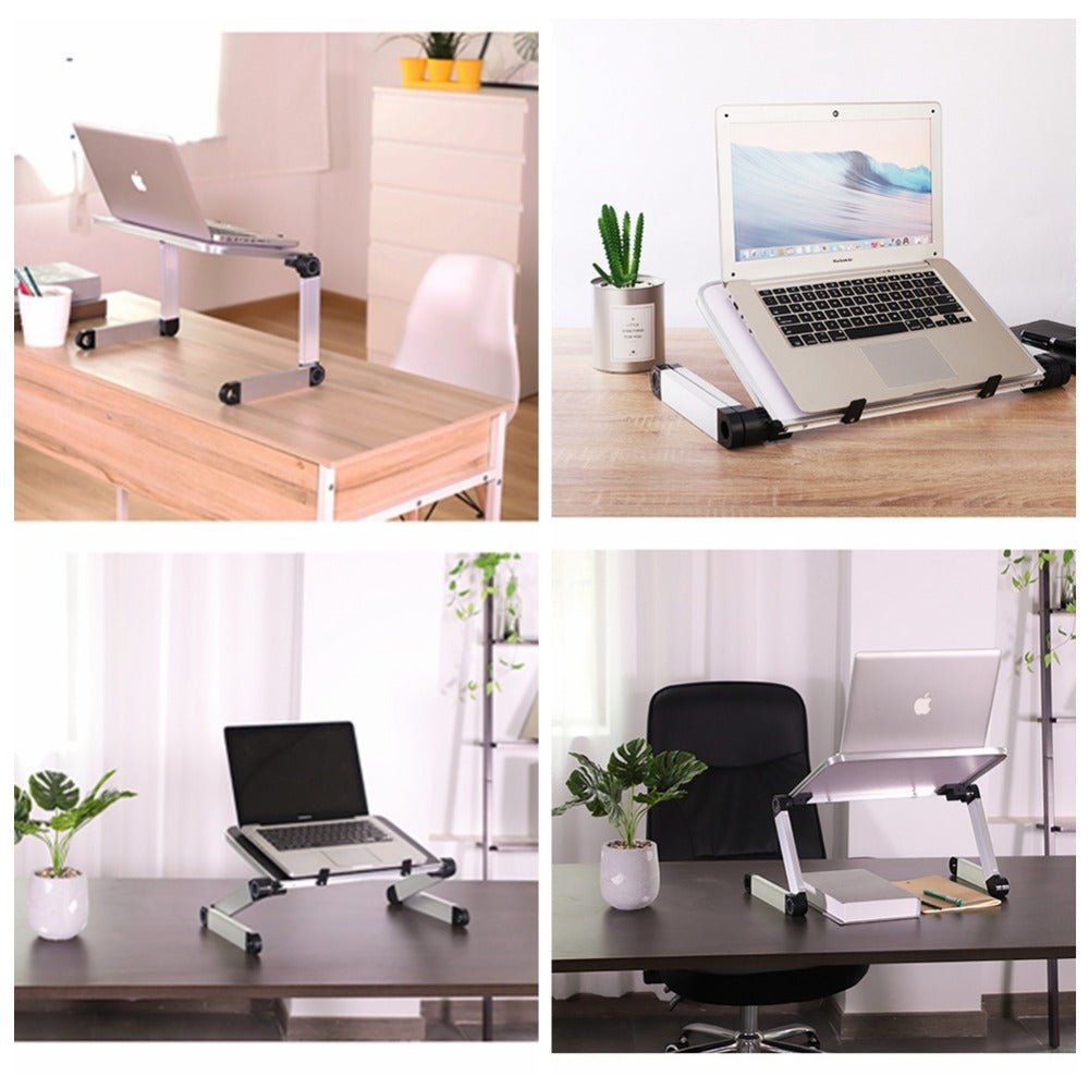 Foldable Laptop Stand – Adjustable Ergonomic Desk & Tablet Holder - Hippopotamus Barn