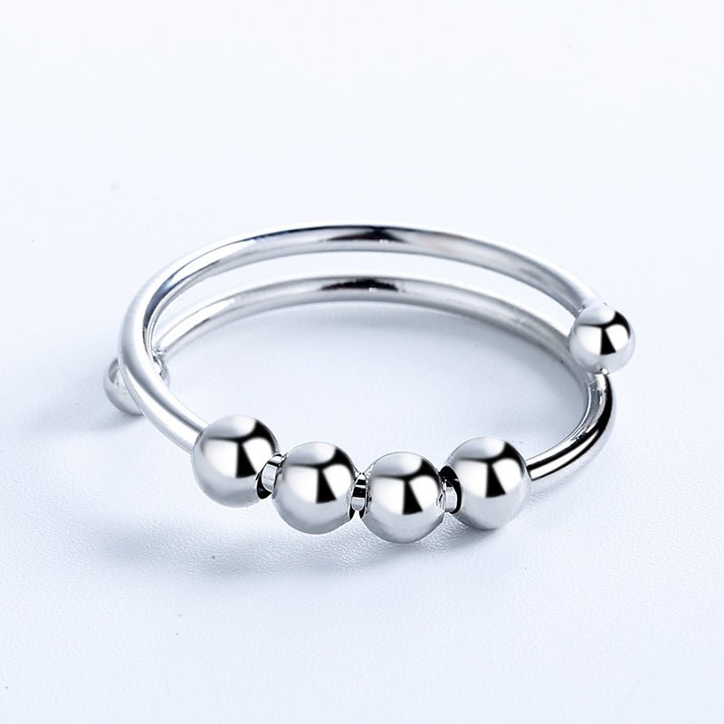 Geometric Beaded Bracelet - Gold Silver Copper Stainless Steel Unisex Jewelry - Hippopotamus Barn