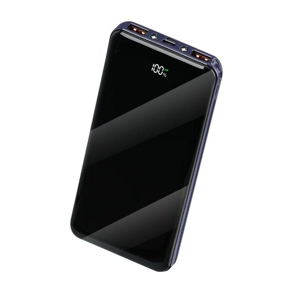 High - Capacity Portable Power Bank - Fast Charging, 10000mAh - Hippopotamus Barn