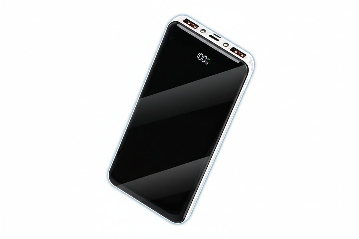 High - Capacity Portable Power Bank - Fast Charging, 10000mAh - Hippopotamus Barn