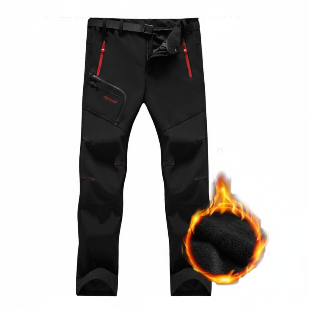 Men's Tactical Outdoor Pants - Waterproof Windproof Hiking Cargo Pants with Stretch - Hippopotamus Barn