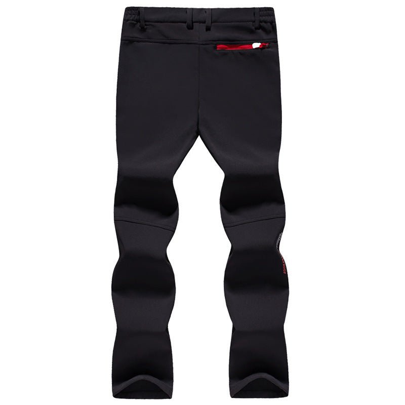 Men's Tactical Outdoor Pants - Waterproof Windproof Hiking Cargo Pants with Stretch - Hippopotamus Barn