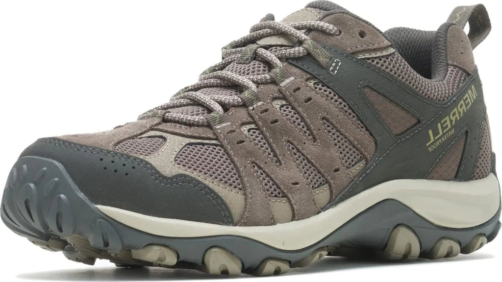 Merrell Mens Accentor 3 WP Hiking Shoe Boulder - Hippopotamus Barn