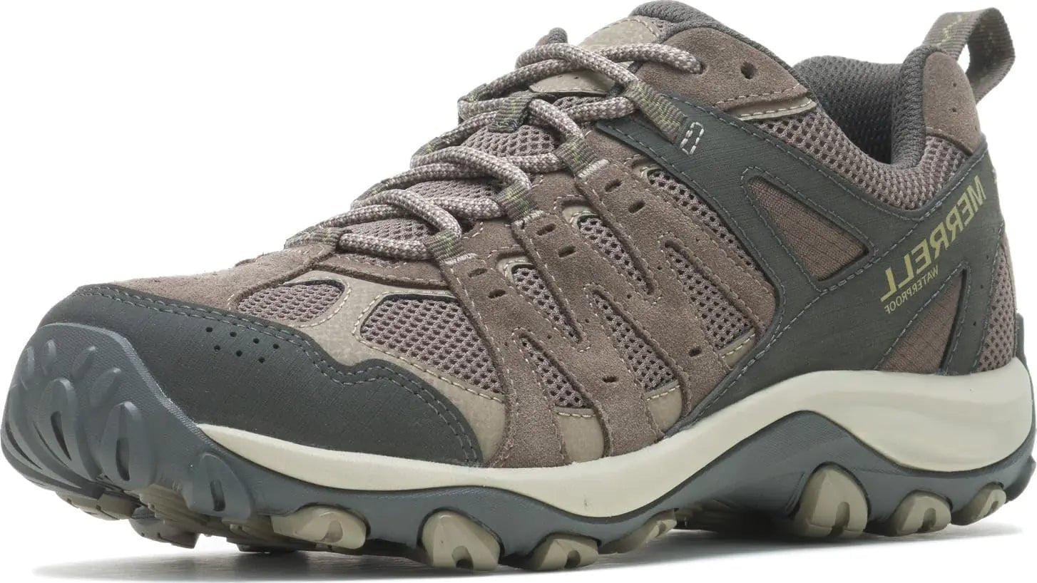 Merrell Mens Accentor 3 WP Hiking Shoe Boulder - Hippopotamus Barn