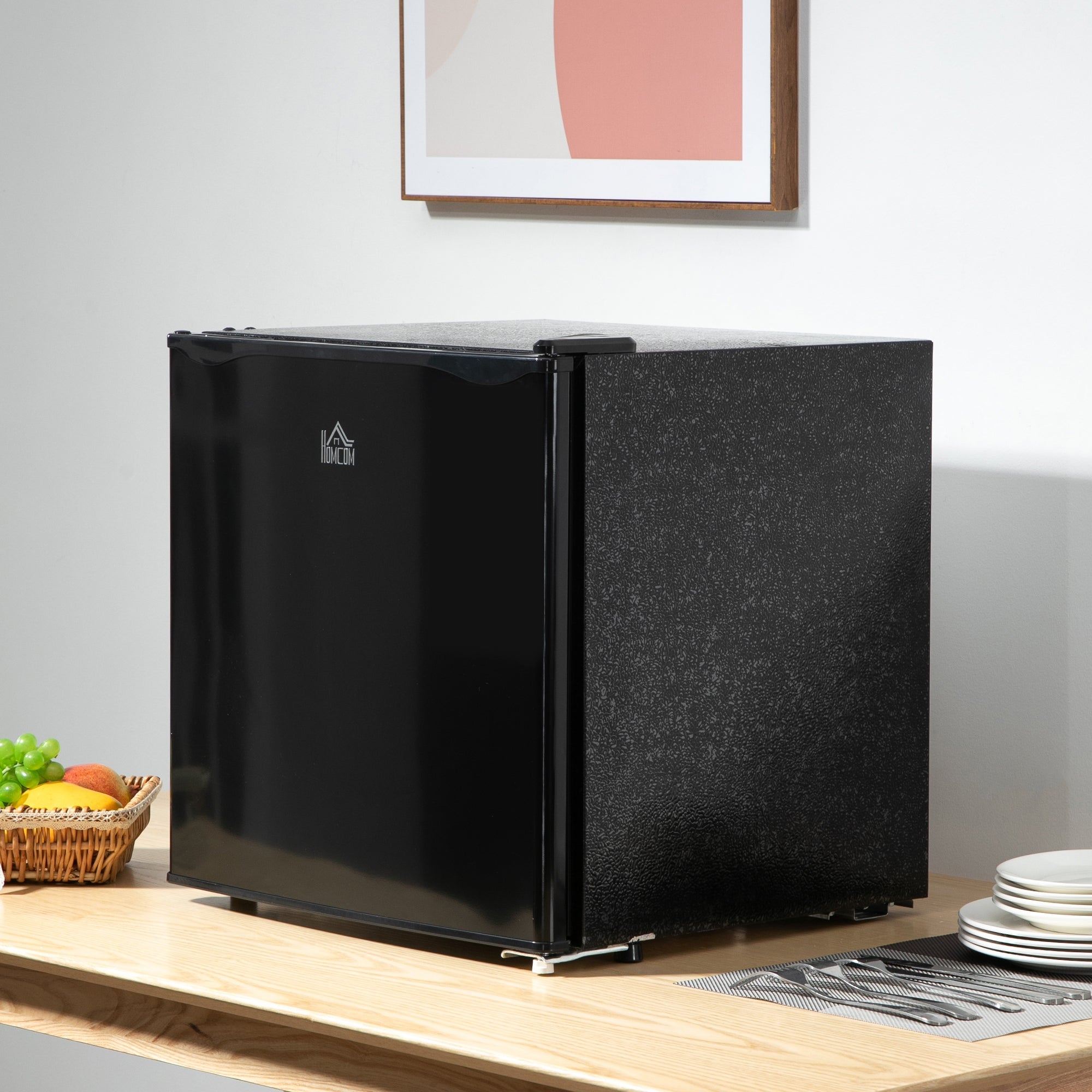 Mini Freezer 1.1 Cu Ft - Compact Upright Freezer for Apartment, Dorm, Office - Black - Hippopotamus Barn