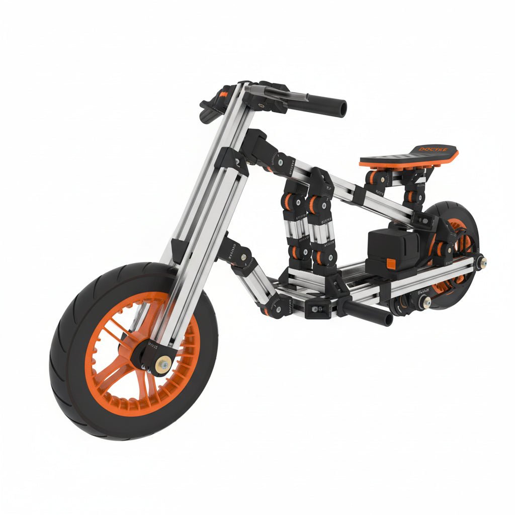 Modular Electric Go - Kart for Kids – 500W Brushless Motor, 20+ Build Configurations, Aerospace Aluminum - Hippopotamus Barn