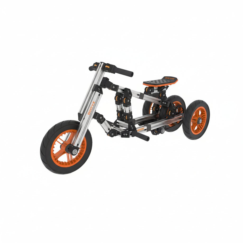 Modular Electric Go - Kart for Kids – 500W Brushless Motor, 20+ Build Configurations, Aerospace Aluminum - Hippopotamus Barn