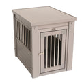 New Age Pet ecoFLEX Dog Crate End Table – Small, Grey - Hippopotamus Barn