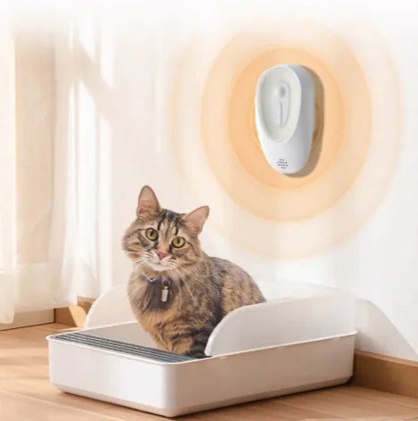 Pet Odor Eliminator for Litter Boxes | Smart Air Purifier & Sterilizer - Hippopotamus Barn