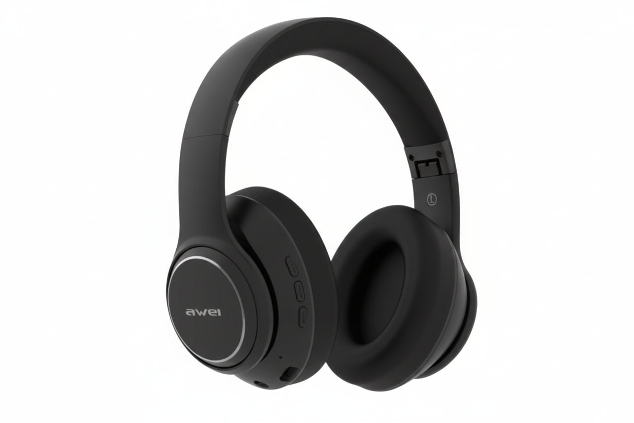 Siindoo JH919 Bluetooth 5.3 Headphones – Hi - Fi Stereo Over - Ear Wireless Headset for Work & Travel - Hippopotamus Barn