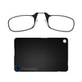 ThinOptics Reading Glasses + FlashCard Case | Black Frame (+1.00 Strength) - Hippopotamus Barn