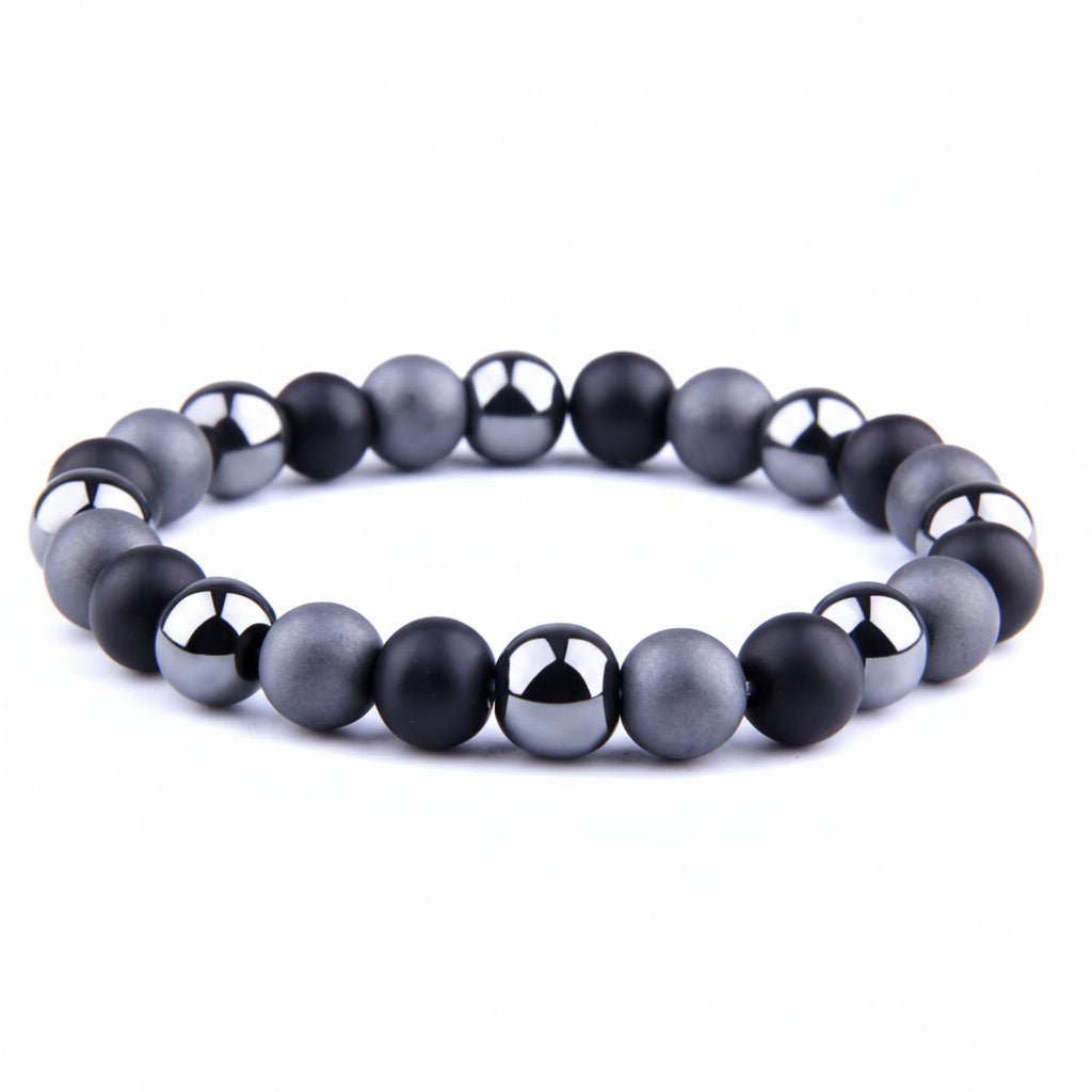 Tiger Eye Stone Bracelet - Natural Healing Crystal Beaded Bracelet for Men Women - Hippopotamus Barn