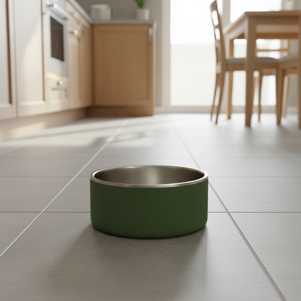 Durango Insulated Stainless Steel Dog Bowl | Double-Walled 32 oz. No-Slip Feeder